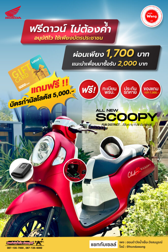 All New Honda Scoopy